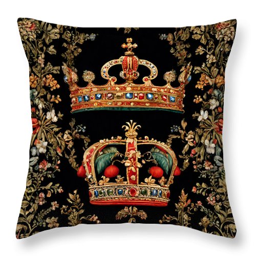 Kings Crown - Throw Pillow
