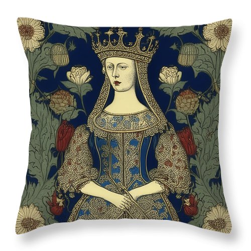 Queen of Hearts - Throw Pillow