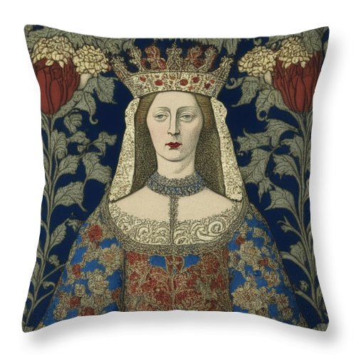 Royal Heritage Queen - Throw Pillow